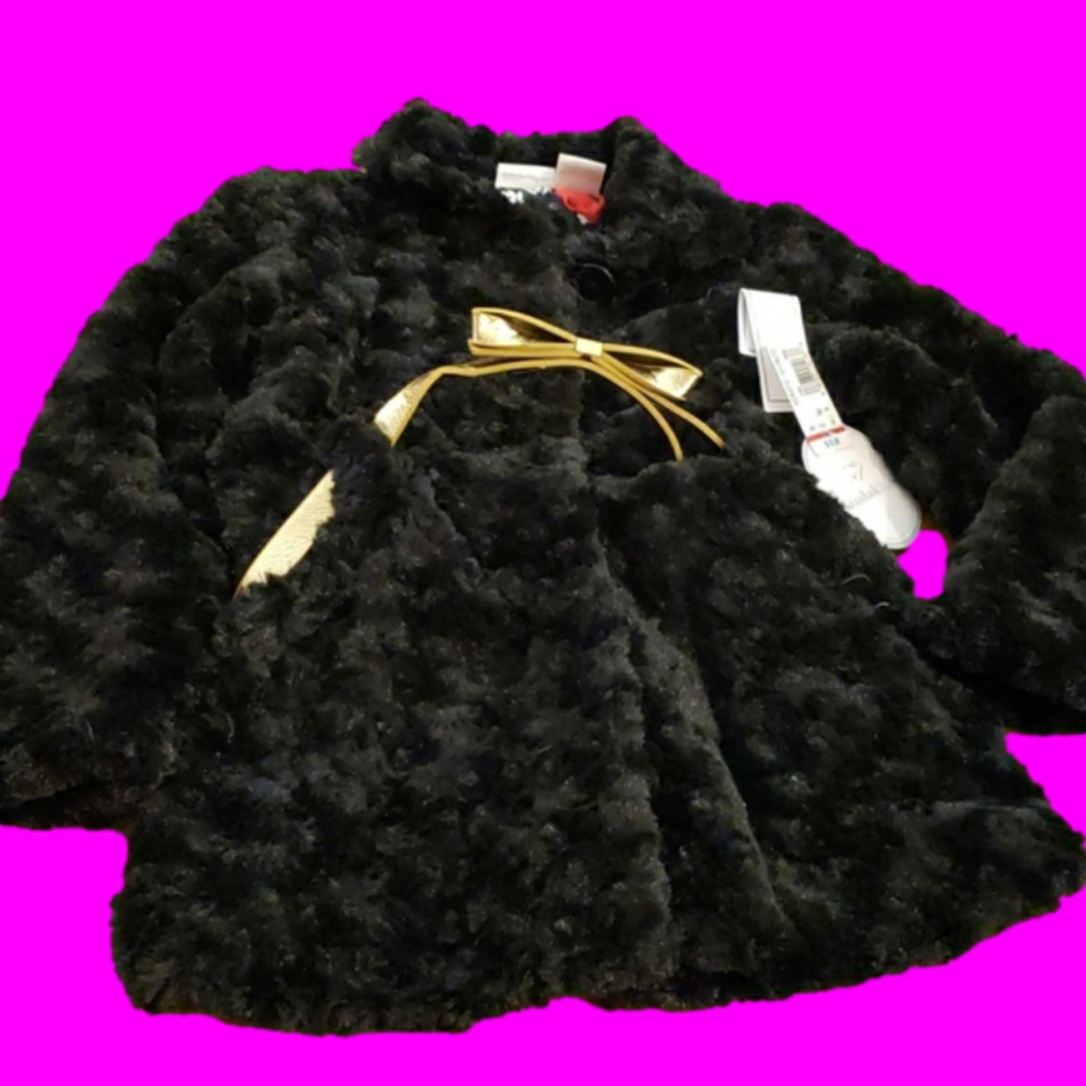KOALAKIDS furry button downjacket